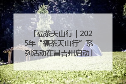 福茶天山行｜2025年“福茶天山行”系列活动在昌吉州启动