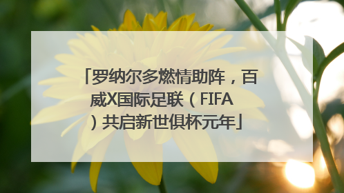 罗纳尔多燃情助阵，百威X国际足联（FIFA）共启新世俱杯元年