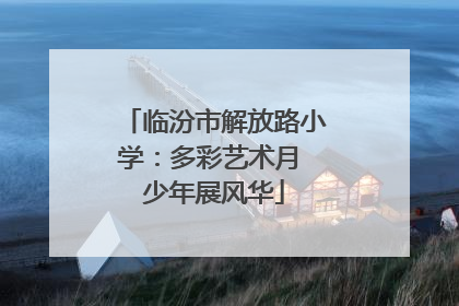 临汾市解放路小学：多彩艺术月 少年展风华