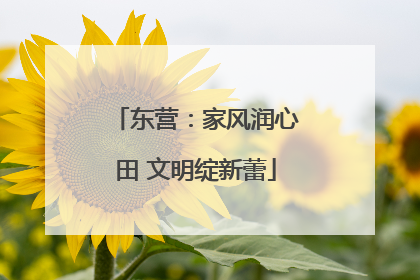 东营：家风润心田 文明绽新蕾