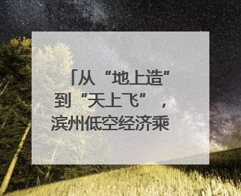 从“地上造”到“天上飞”，滨州低空经济乘势而上｜潮起渤海・网聚黄蓝