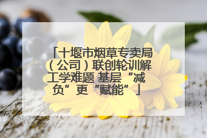 十堰市烟草专卖局（公司）联创轮训解工学难题 基层“减负”更“赋能”