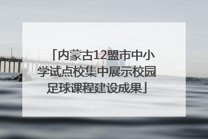 内蒙古12盟市中小学试点校集中展示校园足球课程建设成果