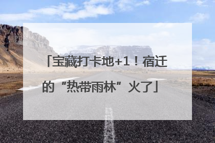 宝藏打卡地+1！宿迁的“热带雨林”火了