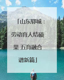 山东郓城：劳动育人结硕果 五育融合谱新篇