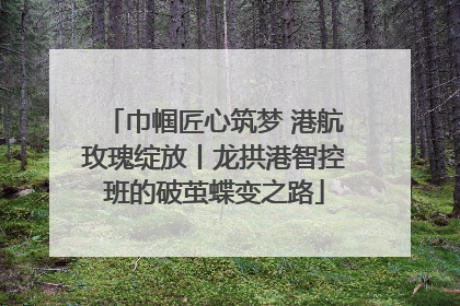 巾帼匠心筑梦 港航玫瑰绽放丨龙拱港智控班的破茧蝶变之路