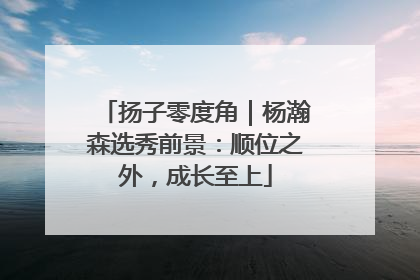 扬子零度角｜杨瀚森选秀前景：顺位之外，成长至上