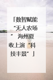 数智赋能“无人农场” 海州夏收上演“科技丰景”