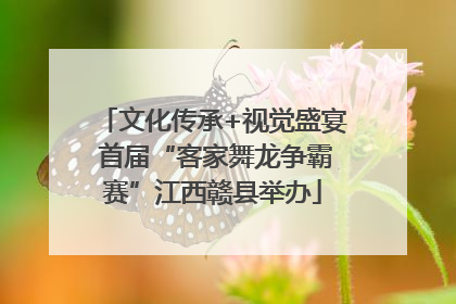 文化传承+视觉盛宴 首届“客家舞龙争霸赛”江西赣县举办