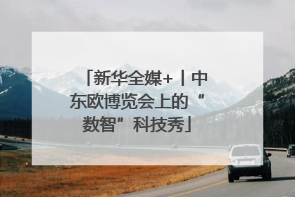 新华全媒+丨中东欧博览会上的“数智”科技秀