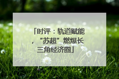 时评：轨道赋能，“苏超”燃爆长三角经济圈