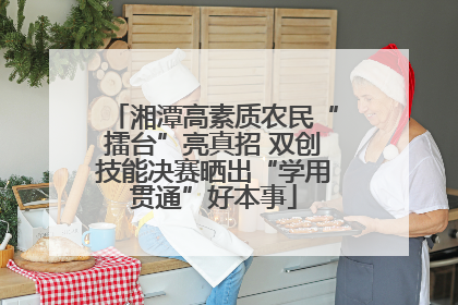 湘潭高素质农民“擂台”亮真招 双创技能决赛晒出“学用贯通”好本事