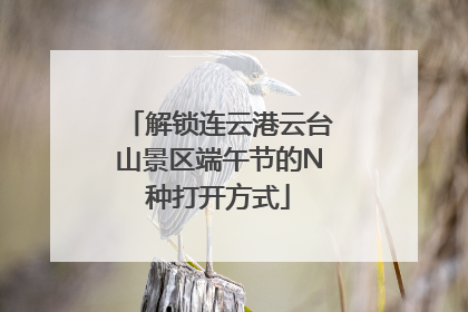解锁连云港云台山景区端午节的N种打开方式