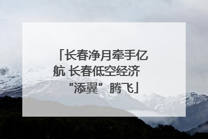 长春净月牵手亿航 长春低空经济“添翼”腾飞