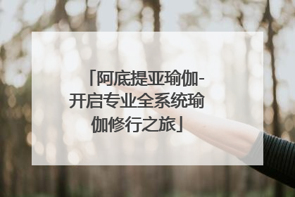 阿底提亚瑜伽-开启专业全系统瑜伽修行之旅