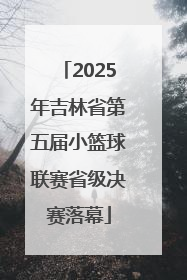 2025年吉林省第五届小篮球联赛省级决赛落幕