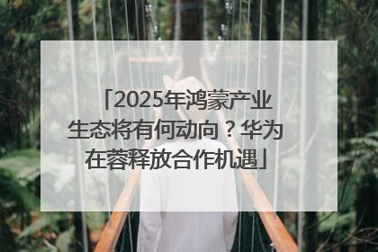 2025年鸿蒙产业生态将有何动向？华为在蓉释放合作机遇