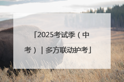 2025考试季（中考）｜多方联动护考